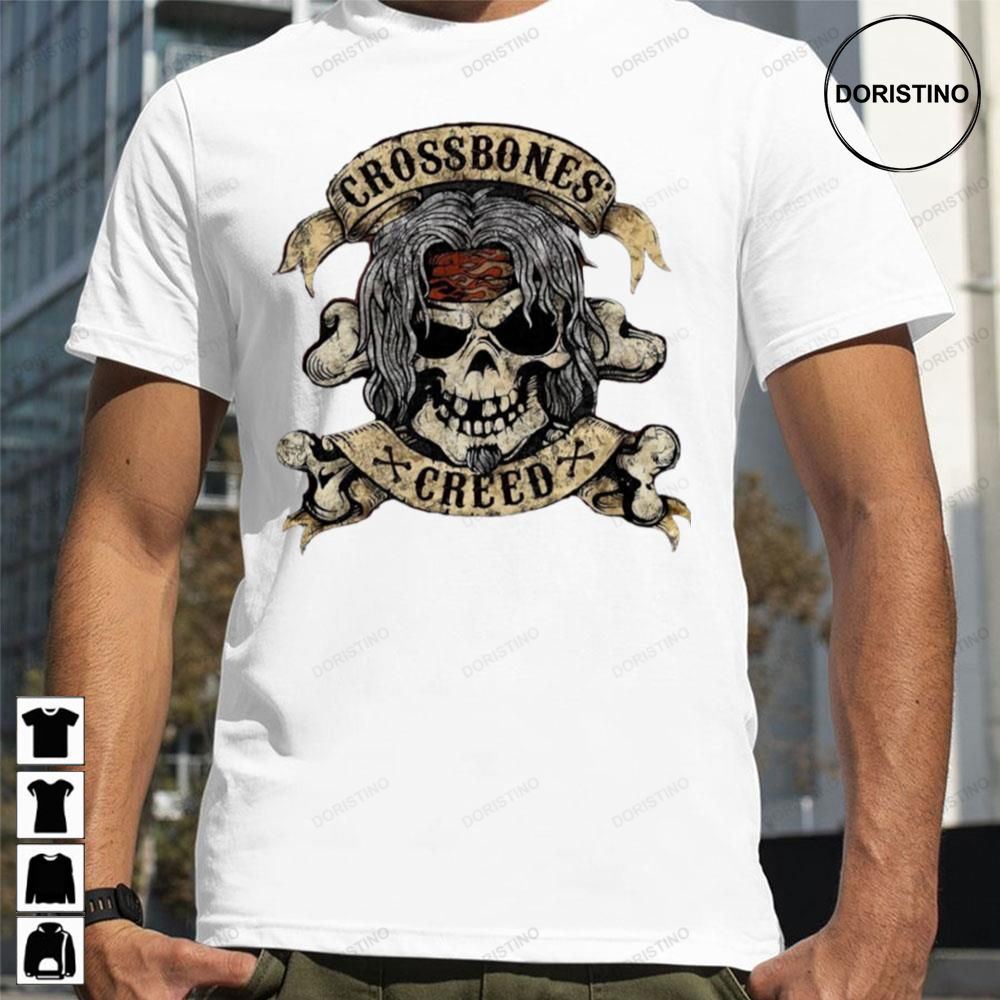 Crossbones Creed Band Limited Edition T-shirts